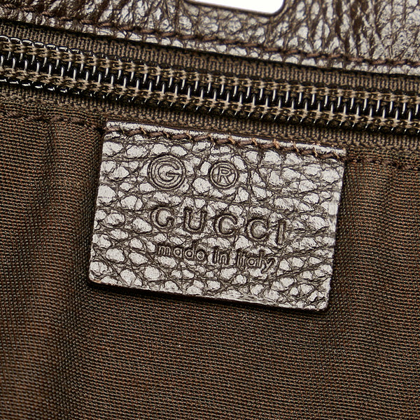 グッチ GGインプリメ 272347 ブラウン PVC レザー ハンドバッグ レディース GUCCI 【中古】