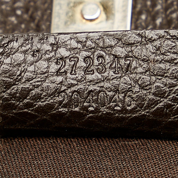 グッチ GGインプリメ 272347 ブラウン PVC レザー ハンドバッグ レディース GUCCI 【中古】