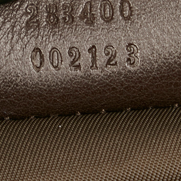 グッチ グッチミュゼオ 283400 ベージュ キャンバス クラッチバッグ レディース GUCCI 【中古】