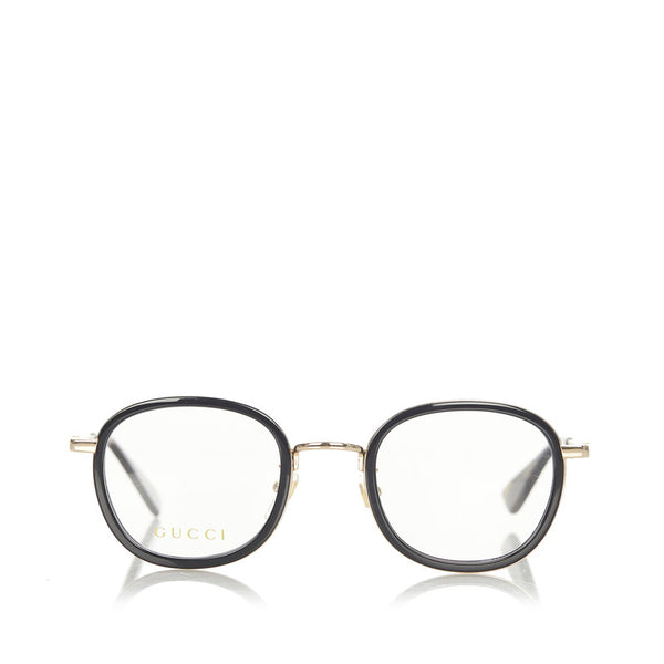 グッチ GG0110 ブラック ゴールド プラスチック サングラス レディース GUCCI 【中古】