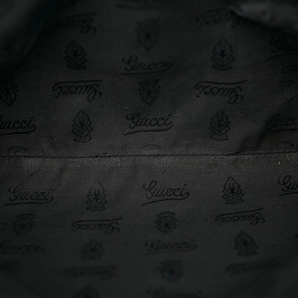 グッチ GGインプリメ 201446 ブラック PVC レザー ショルダーバッグ レディース GUCCI 【中古】