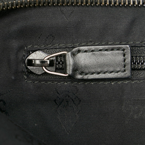 グッチ GGインプリメ 201446 ブラック PVC レザー ショルダーバッグ レディース GUCCI 【中古】