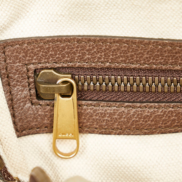 グッチ オフィディア 547926 ブラウン レッド グリーン PVC レザー ショルダーバッグ レディース GUCCI 【中古】