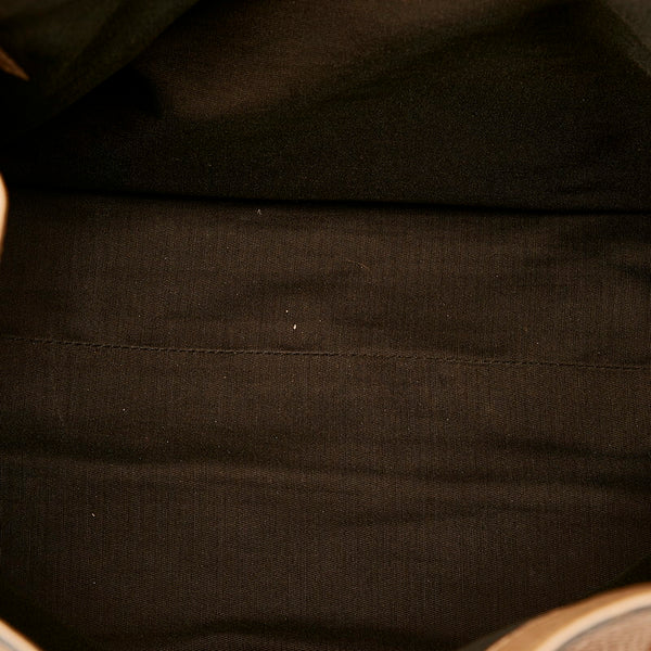 グッチ 419689 ベージュ レザー トートバッグ レディース GUCCI 【中古】