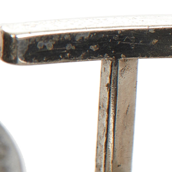 エルメス ブラック レザー アピ3 ブレスレット メンズ HERMES 【中古】