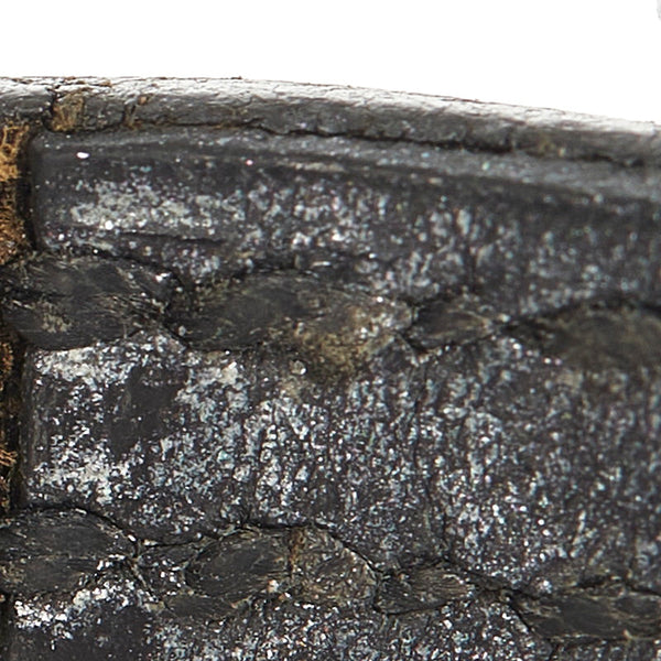 エルメス ブラック レザー アピ3 ブレスレット メンズ HERMES 【中古】