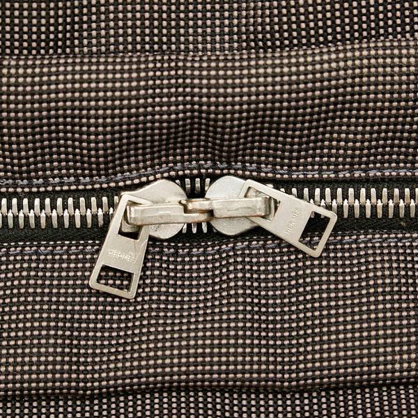 エルメス エール グレー キャンバス ハンドバッグ レディース HERMES 【中古】