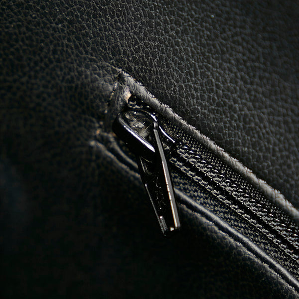 クリスチャンディオール ブラック レザー ショルダーバッグ トートバッグ レディース Christian Dior 【中古】