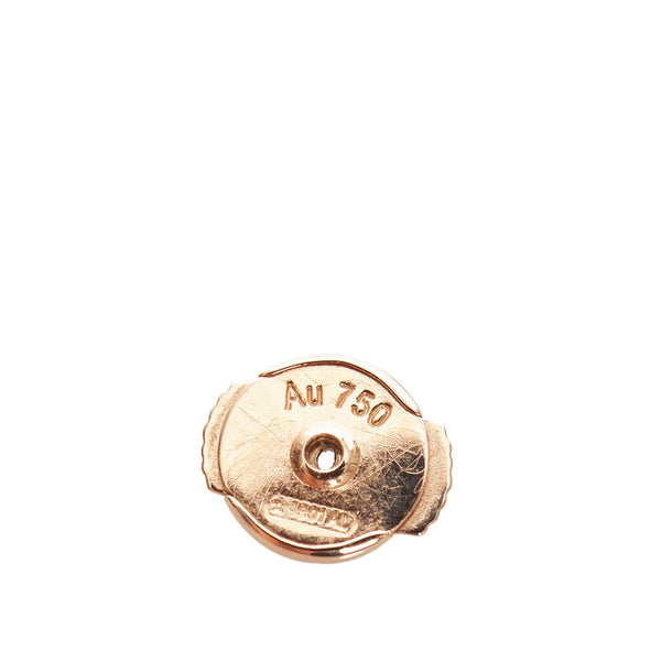 ルイ ヴィトン Q9654 K18PG ピンクゴールド ダイヤモンド ピュス イディール ブロッサムLV  ピアス レディース LOUIS VUITTON 【中古】