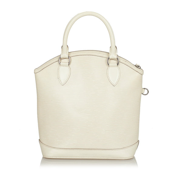 ルイ ヴィトン エピ ロックイット M4229J ホワイト レザー ハンドバッグ レディース LOUIS VUITTON 【中古】