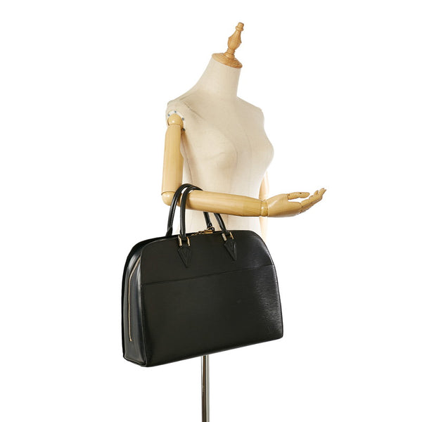 ルイ ヴィトン エピ ソルボンヌ  M54512 ブラック レザー ハンドバッグ レディース LOUIS VUITTON 【中古】