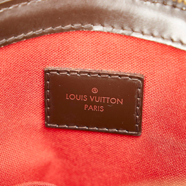 ルイ ヴィトン ダミエ ヴェローナ PM N41117 ブラウン PVC レザー ハンドバッグ レディース LOUIS VUITTON 【中古】