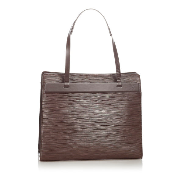 ルイ ヴィトン エピ クロワゼットPM M5249D ブラウン レザー ハンドバッグ レディース LOUIS VUITTON 【中古】