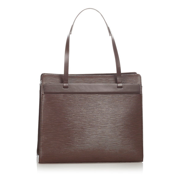 ルイ ヴィトン エピ クロワゼットPM M5249D ブラウン レザー ハンドバッグ レディース LOUIS VUITTON 【中古】