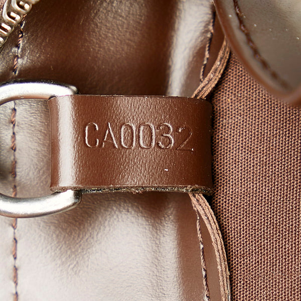 ルイ ヴィトン エピ クロワゼットPM M5249D ブラウン レザー ハンドバッグ レディース LOUIS VUITTON 【中古】
