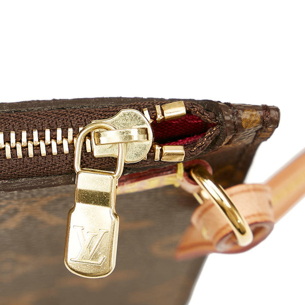 ルイ ヴィトン モノグラム ネヴァーフルMM M41178 ブラウン PVC レザー トートバッグ レディース LOUIS VUITTON 【中古】