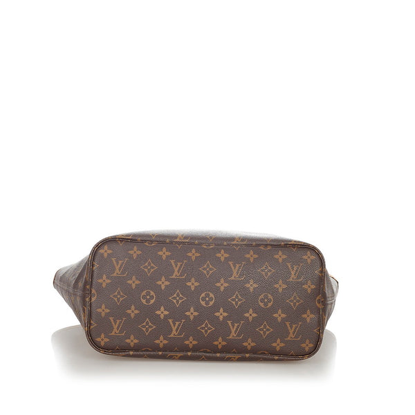 ルイ ヴィトン モノグラム ネヴァーフルMM M41178 ブラウン PVC レザー トートバッグ レディース LOUIS VUITTON 【中古】