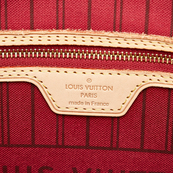 ルイ ヴィトン モノグラム ネヴァーフルMM M41178 ブラウン PVC レザー トートバッグ レディース LOUIS VUITTON 【中古】