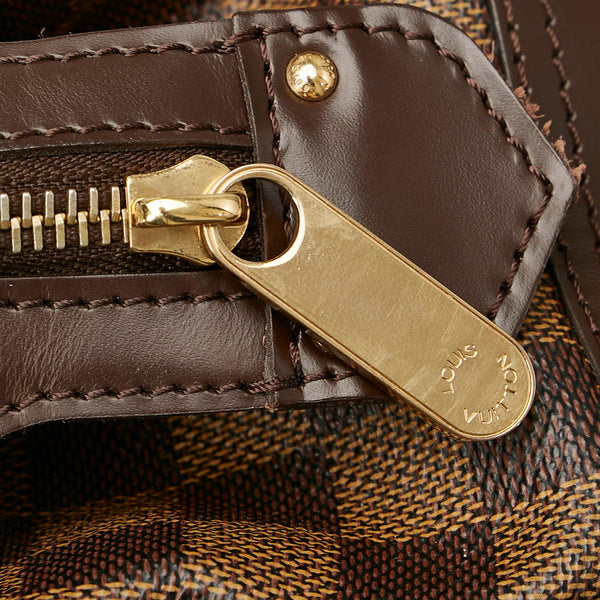 ルイ ヴィトン ダミエ ナイツブリッジPM N51201 ブラウン PVC レザー ハンドバッグ レディース LOUIS VUITTON 【中古】