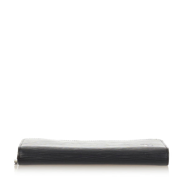 ルイ ヴィトン エピ ジッピーウォレット M61857 ブラック レザー ラウンドファスナー 長財布 メンズ LOUIS VUITTON 【中古】