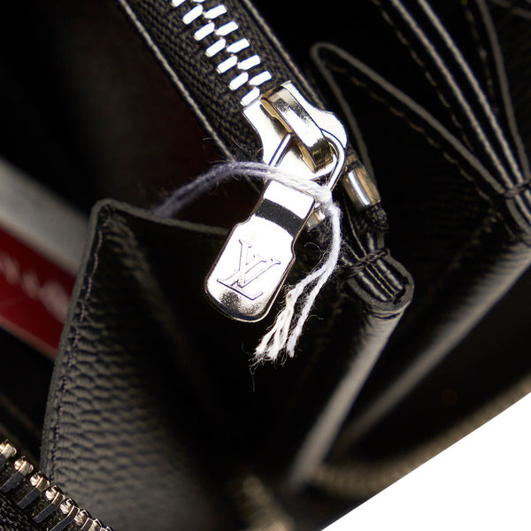 ルイ ヴィトン エピ ジッピーウォレット M61857 ブラック レザー ラウンドファスナー 長財布 メンズ LOUIS VUITTON 【中古】
