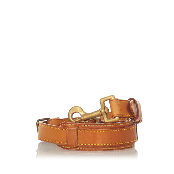 ルイ ヴィトン ベージュ レザー ショルダーストラップ レディース LOUIS VUITTON 【中古】