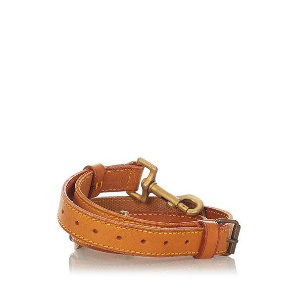 ルイ ヴィトン ベージュ レザー ショルダーストラップ レディース LOUIS VUITTON 【中古】