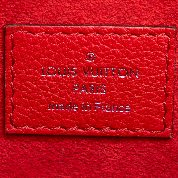ルイ ヴィトン マイロックミーＢＢ M51419 レッド レザー ショルダーバッグ レディース LOUIS VUITTON 【中古】