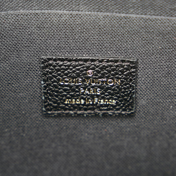 ルイ ヴィトン アンプラント ポシェットフェリシー M64064 ブラック レザー チェーン ショルダーバッグ レディース LOUIS VUITTON 【中古】