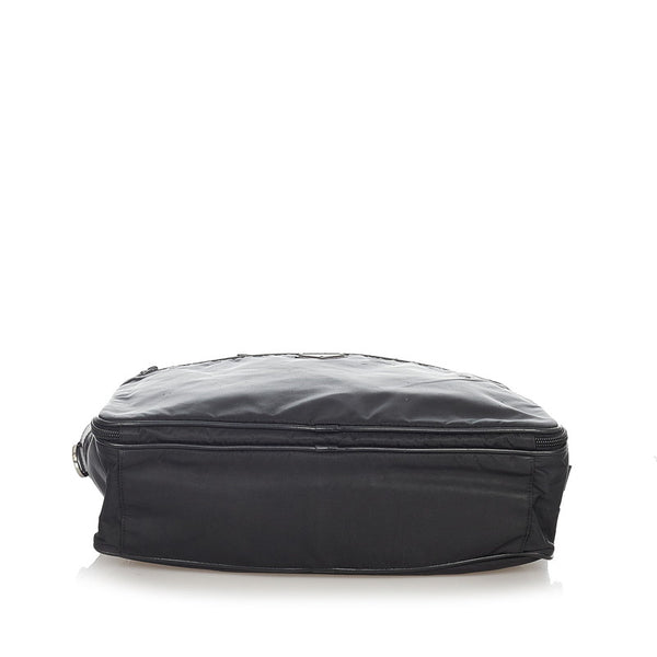 プラダ 2VE407 ブラック ナイロン レザー ブリーフケース メンズ PRADA 【中古】