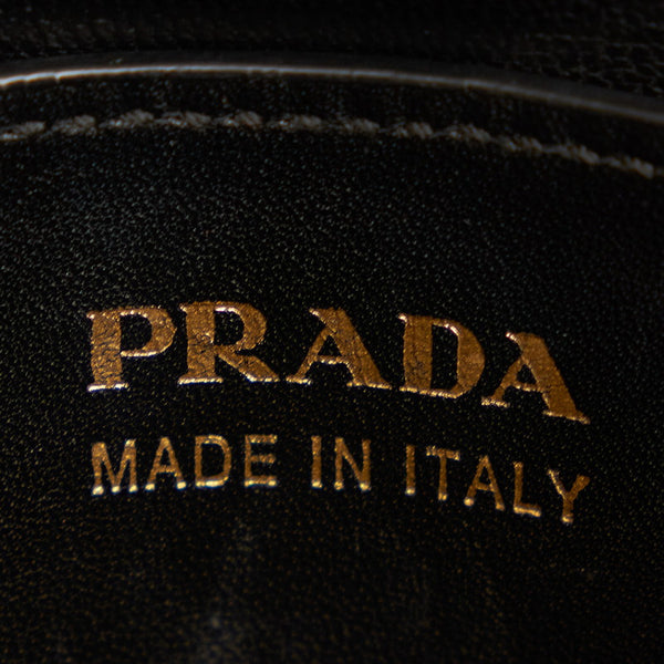 プラダ B2756T レッド レザー ハンドバッグ ショルダー 2WAY レディース PRADA 【中古】
