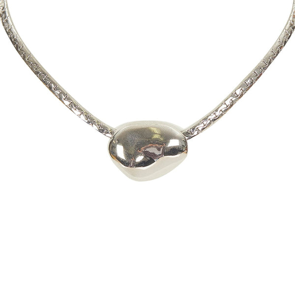 サンローラン シルバー メタル ネックレス レディース SAINT LAURENT 【中古】