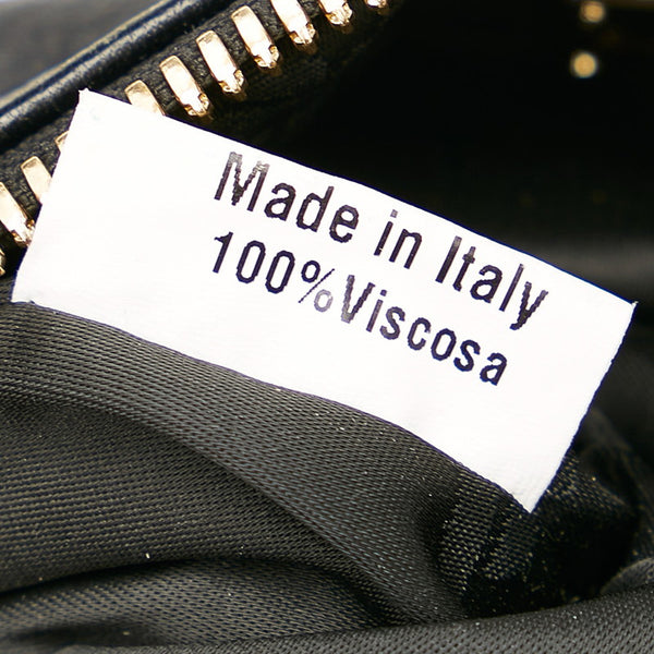 エンポリオ アルマーニ ハンドバッグ グレー ビニール レザー レディース Emporio Armani 【中古】