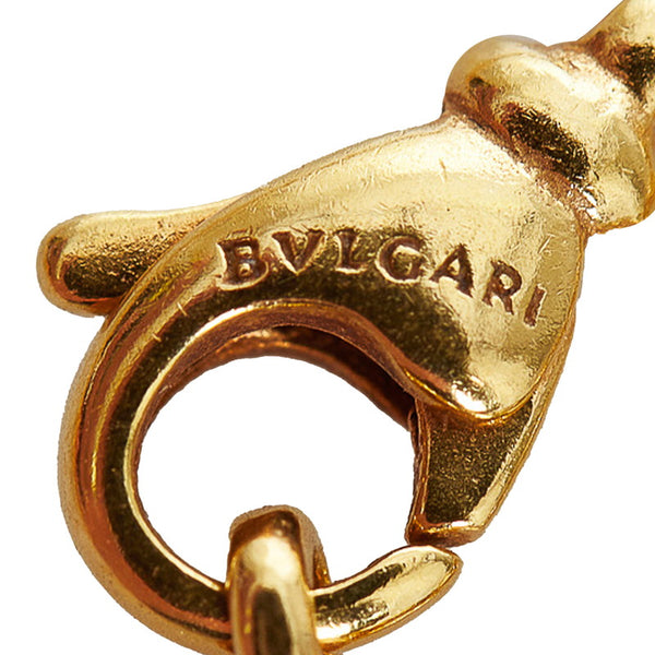 ブルガリ K18YG イエローゴールド ネックレス レディース BVLGARI 【中古】