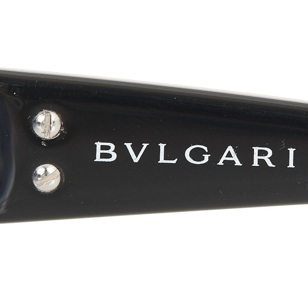 ブルガリ サングラス ブルー シルバー メタル レディース BVLGARI 【中古】