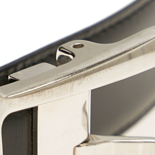 カルティエ ベルト ブラック レザー レディース CARTIER 【中古】