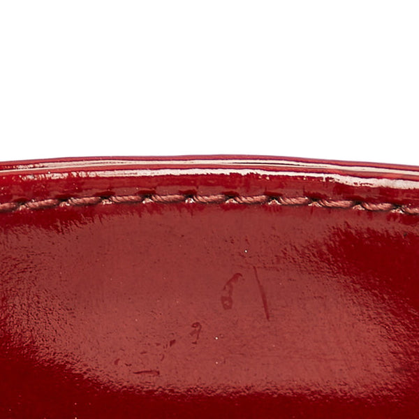 カルティエ ハッピーバースデー レッド エナメル カードケース レディース CARTIER 【中古】