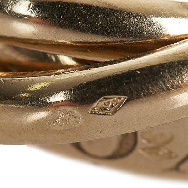 カルティエ K18YG イエローゴールド トリニティ リング 指輪 レディース CARTIER 11号 【中古】