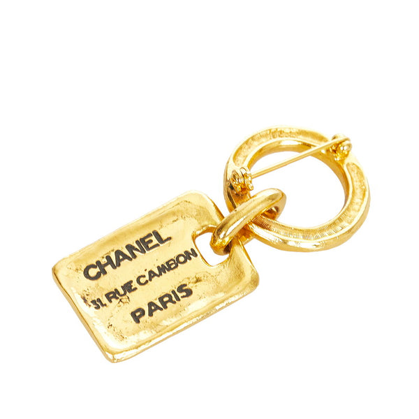 シャネル ゴールド メッキ ブローチ レディース CHANEL 【中古】