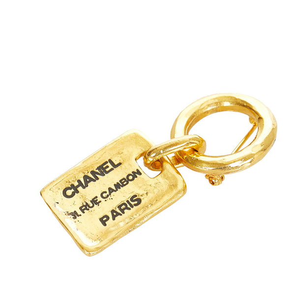 シャネル ゴールド メッキ ブローチ レディース CHANEL 【中古】