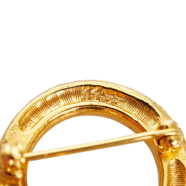 シャネル ゴールド メッキ ブローチ レディース CHANEL 【中古】