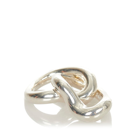 シャネル SV925 シルバー リング 指輪 レディース CHANEL 13号 【中古】