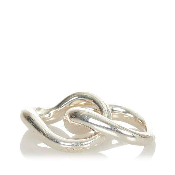 シャネル SV925 シルバー リング 指輪 レディース CHANEL 13号 【中古】