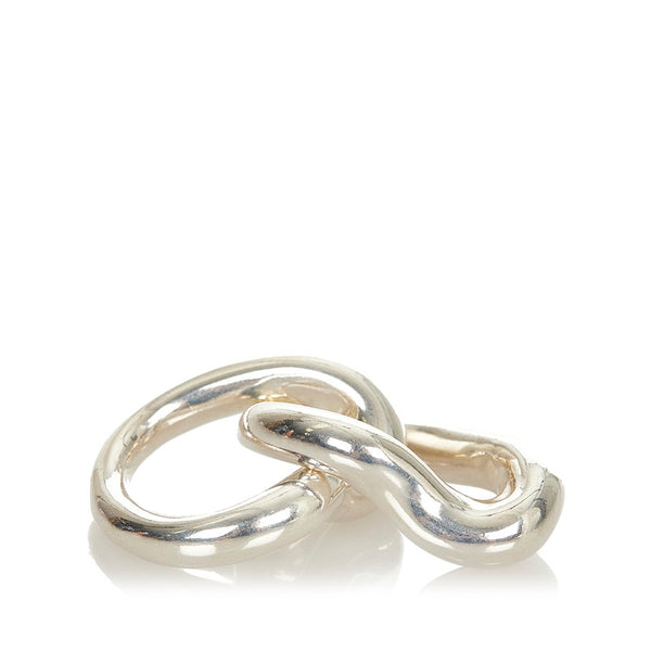 シャネル SV925 シルバー リング 指輪 レディース CHANEL 13号 【中古】