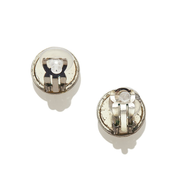 シャネル シルバー メタル 90年代ロゴ イヤリング レディース CHANEL 【中古】