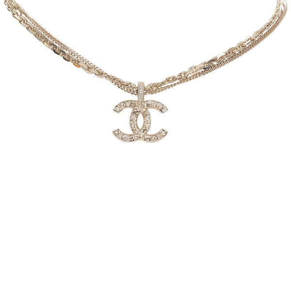 シャネル ゴールド メッキ ココマーク ネックレス レディース CHANEL 【中古】