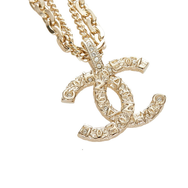 シャネル ゴールド メッキ ココマーク ネックレス レディース CHANEL 【中古】