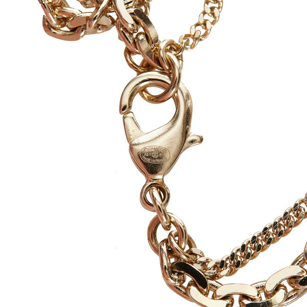 シャネル ゴールド メッキ ココマーク ネックレス レディース CHANEL 【中古】