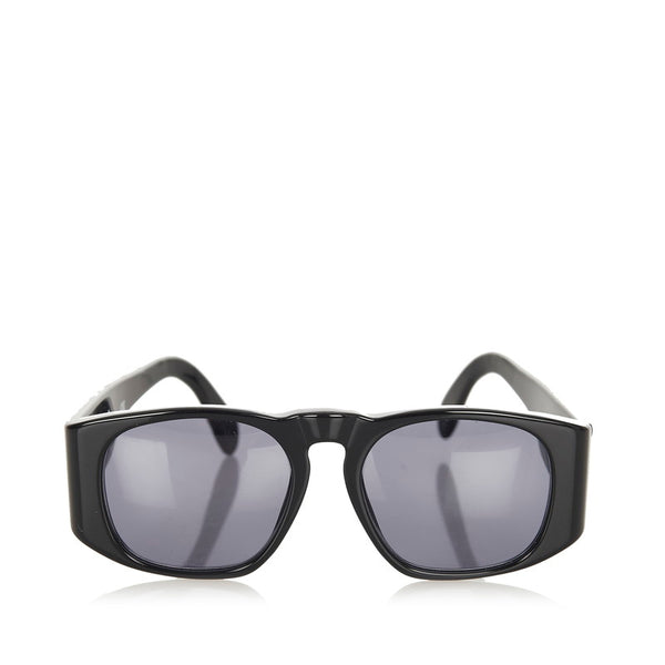 シャネル ココマーク マトラッセ 01450 94305 ブラック プラスチック サングラス レディース CHANEL 【中古】