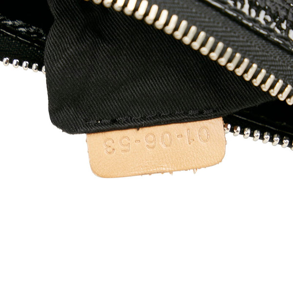 クロエ ブラック パテントレザー セカンドバッグ レディース Chloe 【中古】